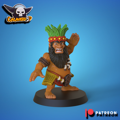 Hawaiian/Samoan Chaos Dwarf Fantasy Football proxy Team Calaverd