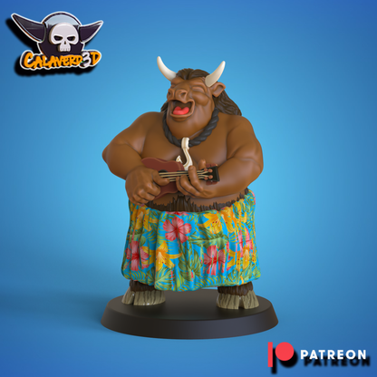 Hawaiian/Samoan Chaos Dwarf Fantasy Football proxy Team Calaverd