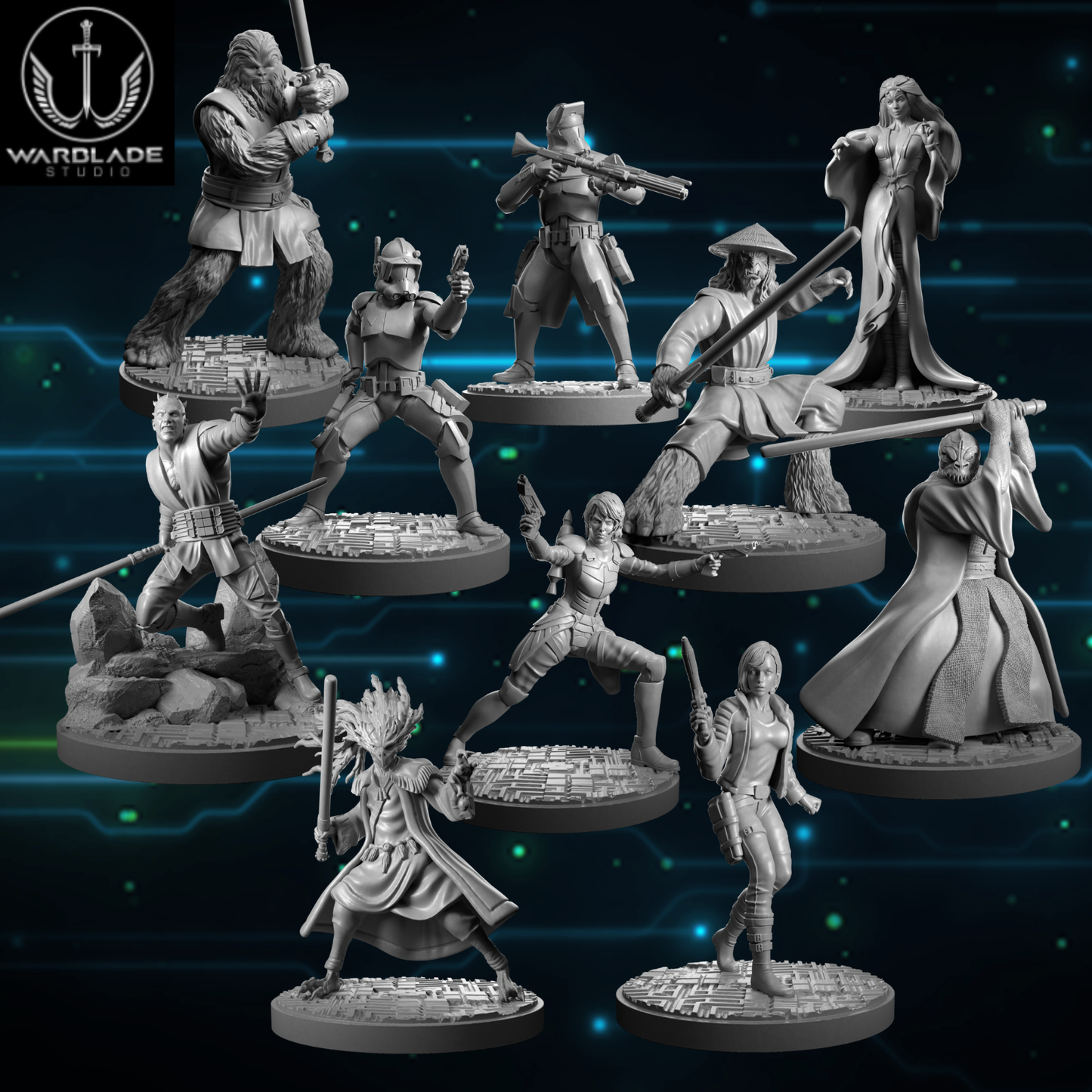 August 2026 collection - star wars legion shatterpoint compatible warblade