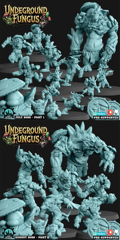 Underworld ‘Fungus’ fantasy football team  - realm of paths