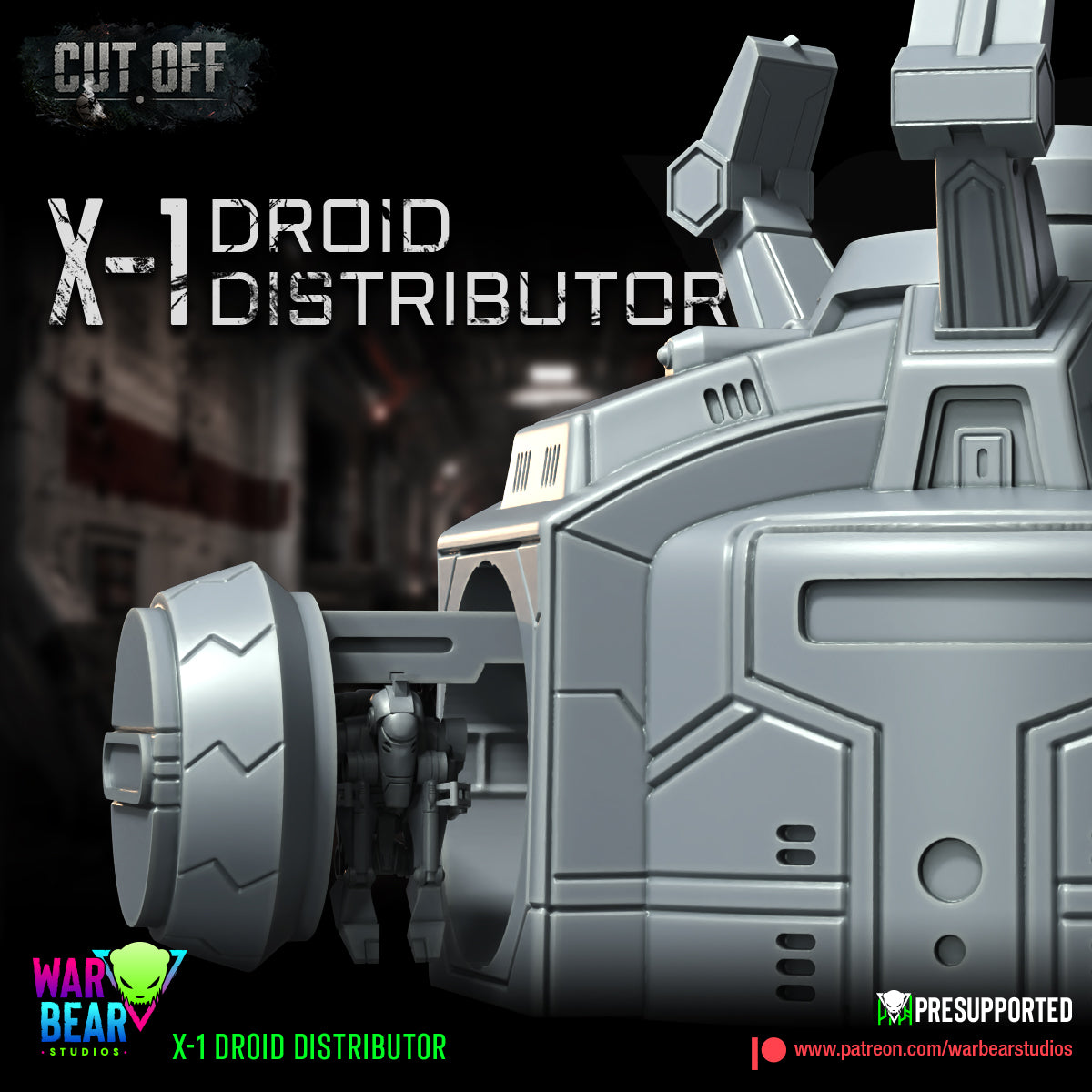 X1 Clanker Droid Distributor  star wars legion rpg shatterpoint warbear
