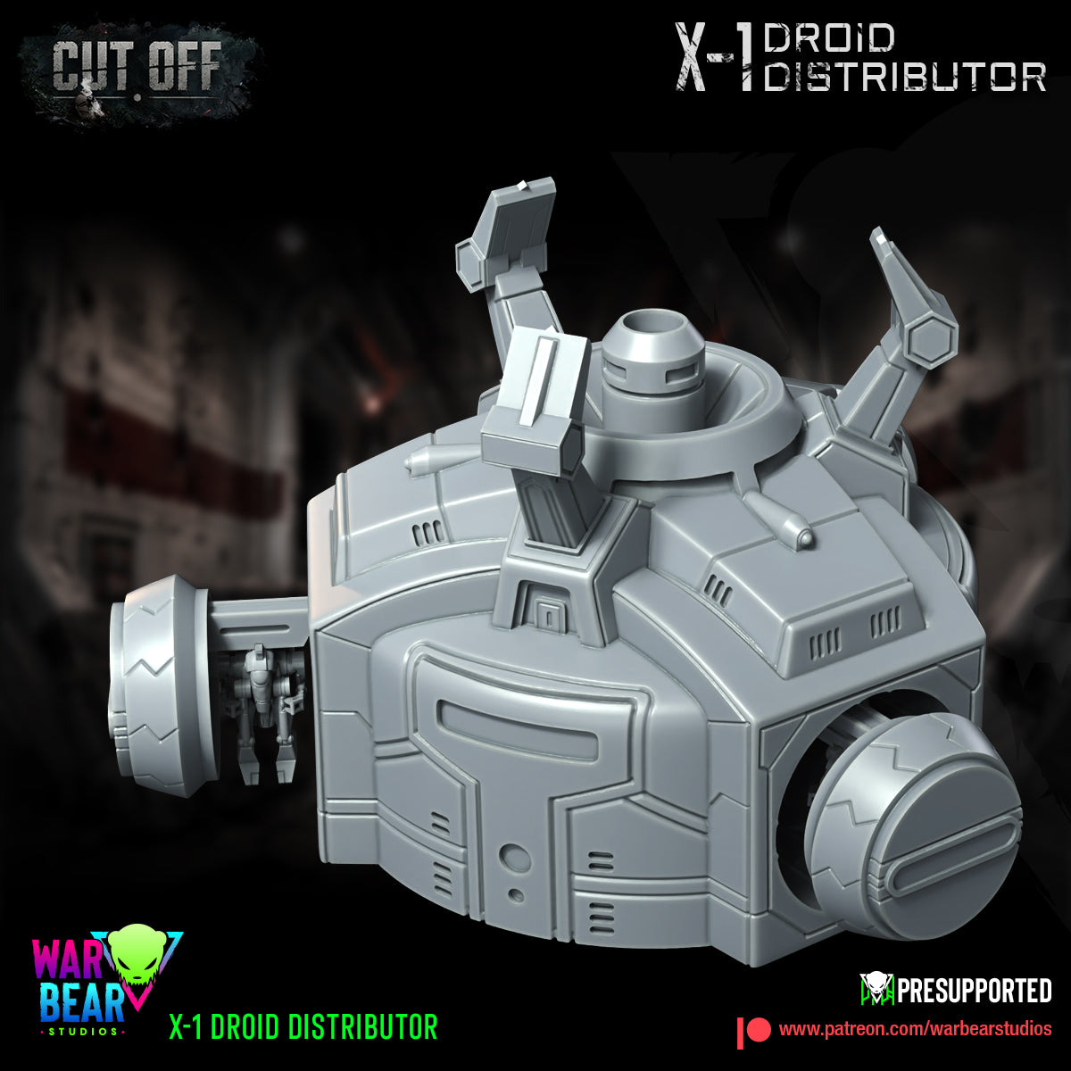 X1 Clanker Droid Distributor  star wars legion rpg shatterpoint warbear