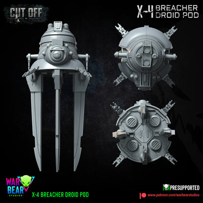 1 x Clanker Droid Breacher Pod star wars legion rpg shatterpoint warbear