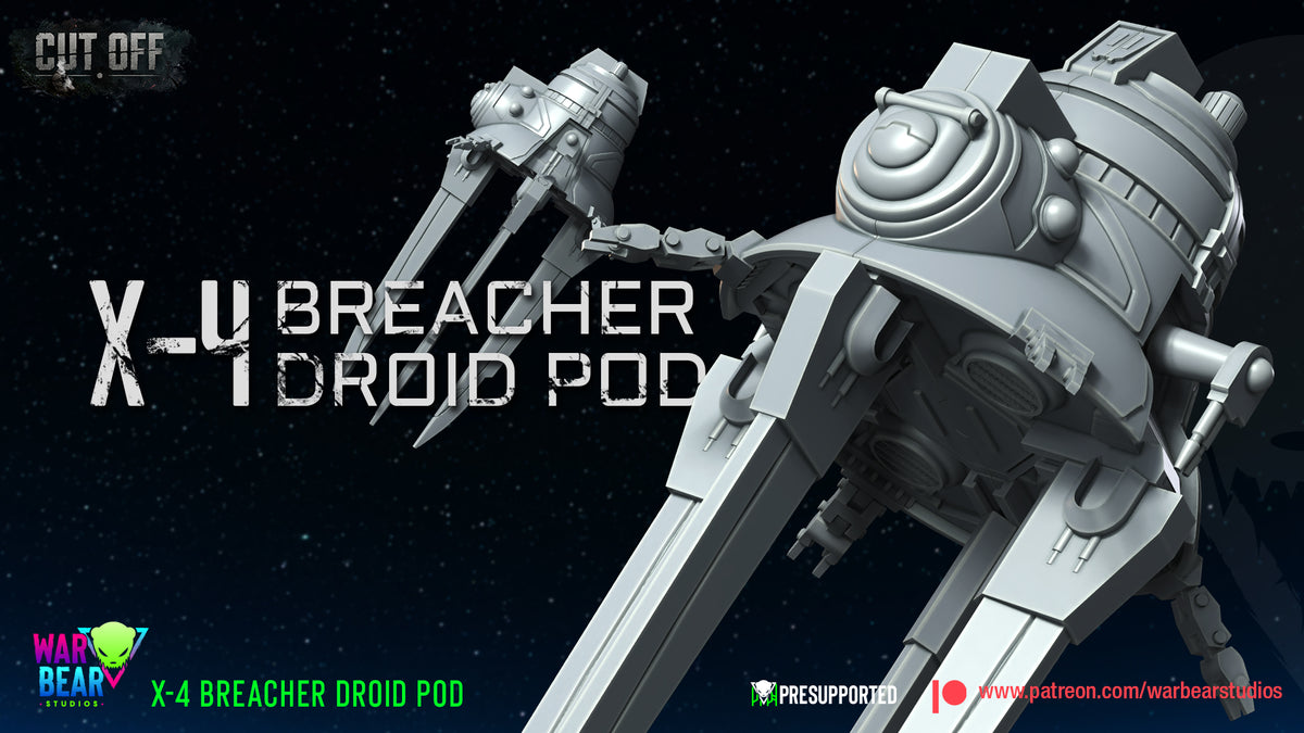 1 x Clanker Droid Breacher Pod star wars legion rpg shatterpoint warbear