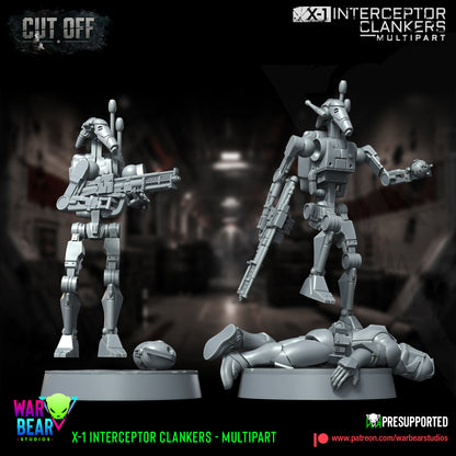8 x Interceptor-Clanker Droids Star Wars legion shatterpoint compatible warbear