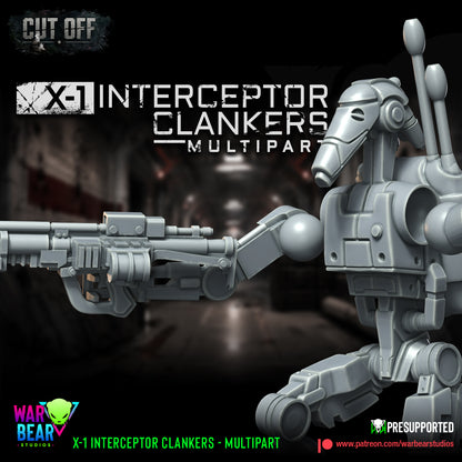 8 x Interceptor-Clanker Droids Star Wars legion shatterpoint compatible warbear