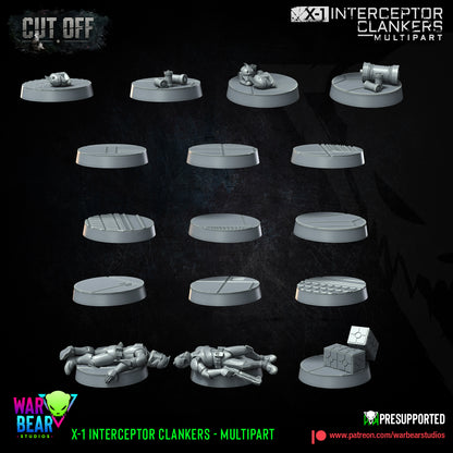 8 x Interceptor-Clanker Droids Star Wars legion shatterpoint compatible warbear