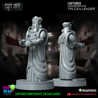 Captured Confederate Leader & guards starwars rpg legion shatterpoint - war bear
