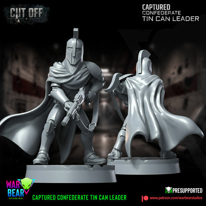 Captured Confederate Leader & guards starwars rpg legion shatterpoint - war bear