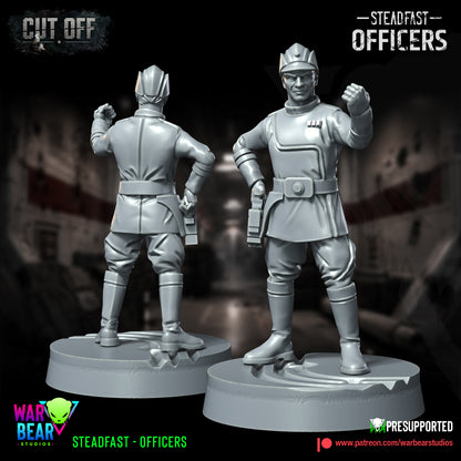 4 x Steadfast Imperial Officers starwars rpg legion shatterpoint - war bear