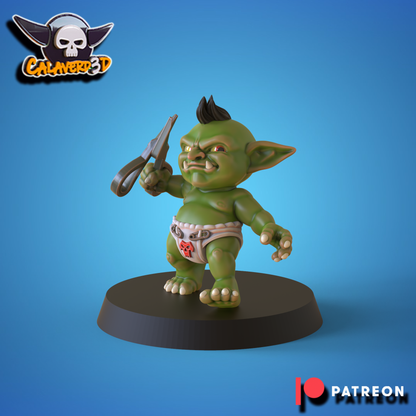 Baby Orc Fantasy Football Team  - Calaverd