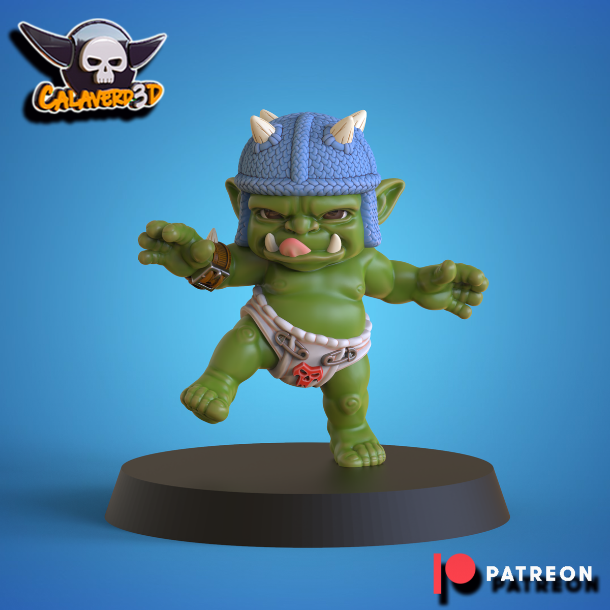 Baby Orc Fantasy Football Team  - Calaverd