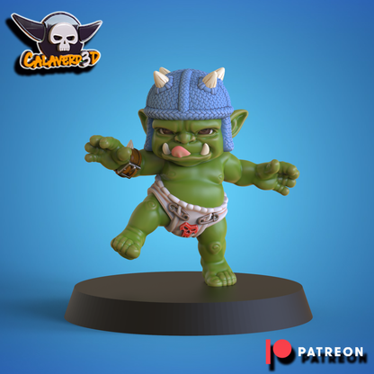 Baby Orc Fantasy Football Team  - Calaverd