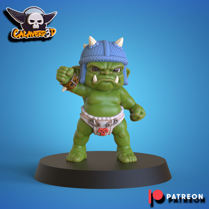Baby Orc Fantasy Football Team  - Calaverd