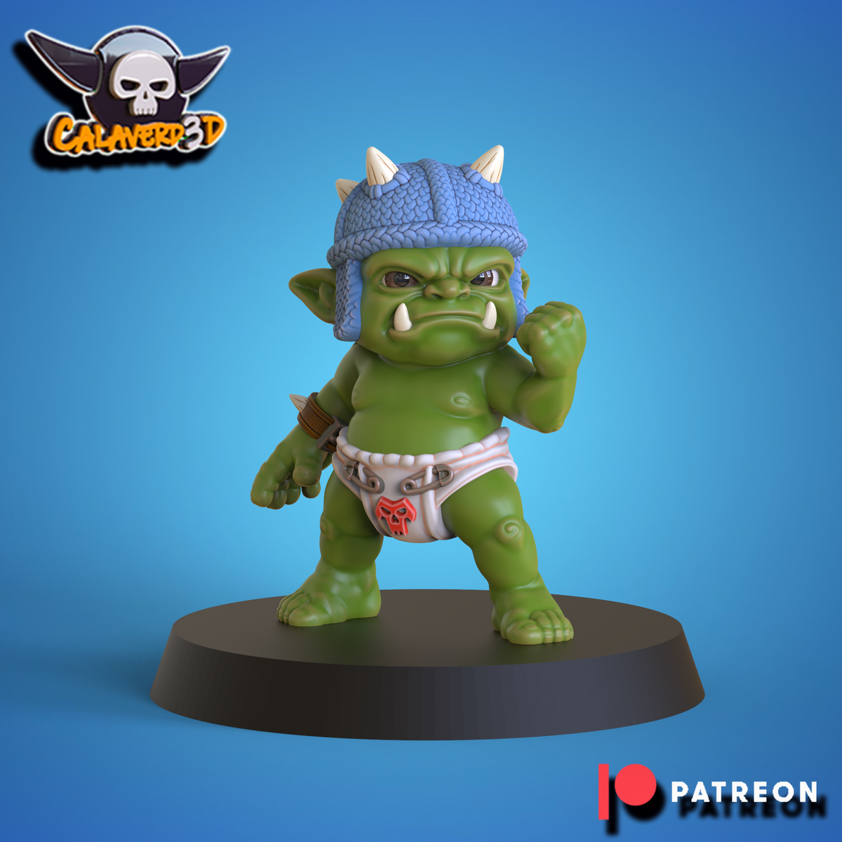 Baby Orc Fantasy Football Team  - Calaverd