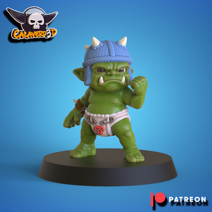 Baby Orc Fantasy Football Team  - Calaverd