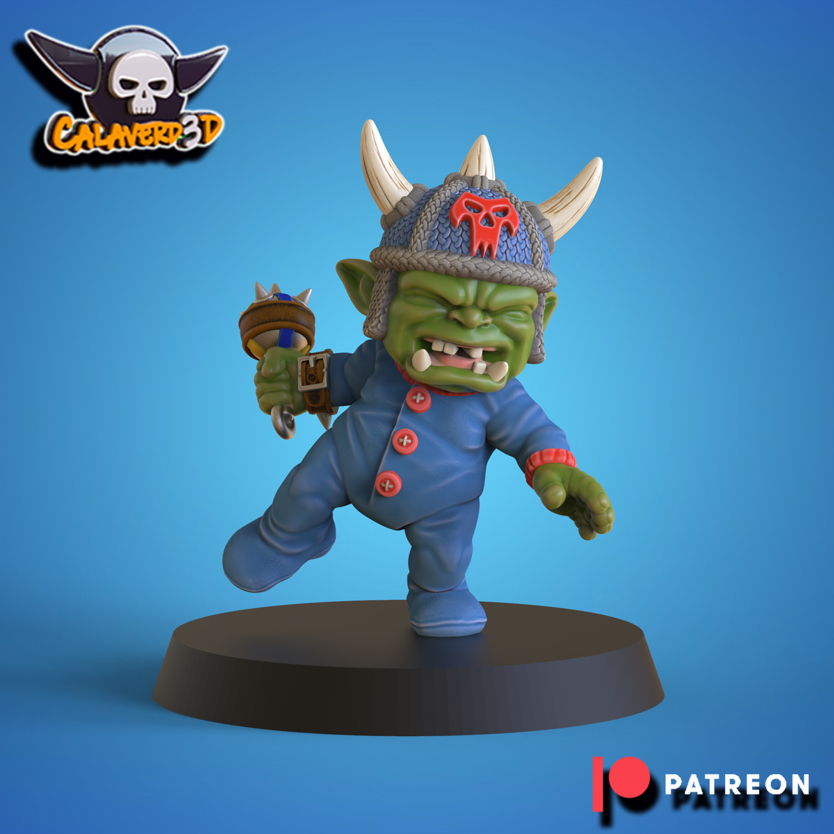 Baby Orc Fantasy Football Team  - Calaverd