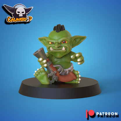 Baby Orc Fantasy Football Team  - Calaverd