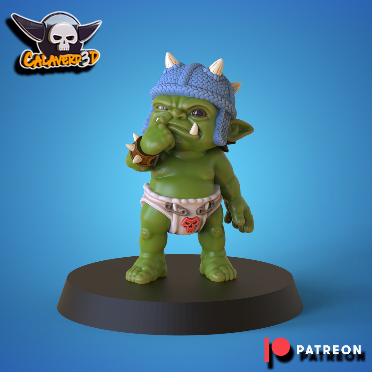Baby Orc Fantasy Football Team  - Calaverd