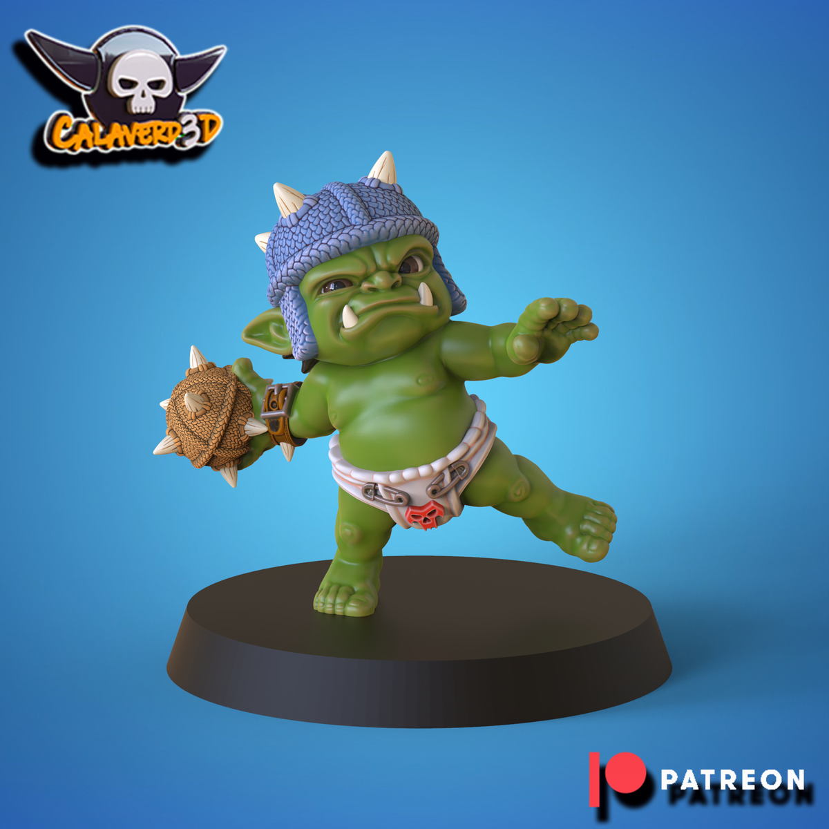 Baby Orc Fantasy Football Team  - Calaverd