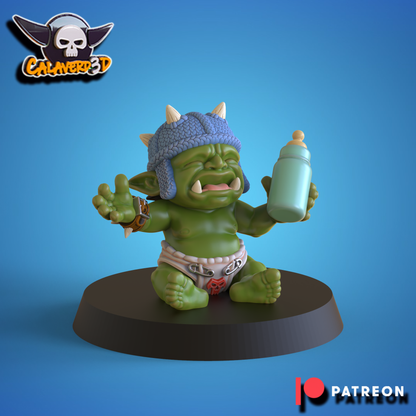 Baby Orc Fantasy Football Team  - Calaverd