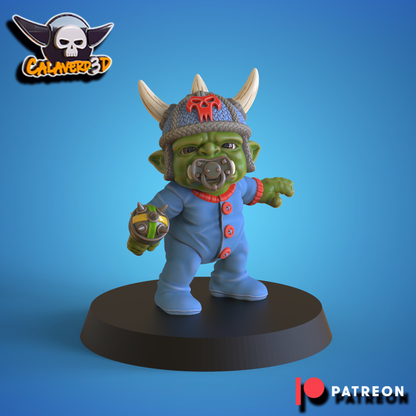 Baby Orc Fantasy Football Team  - Calaverd