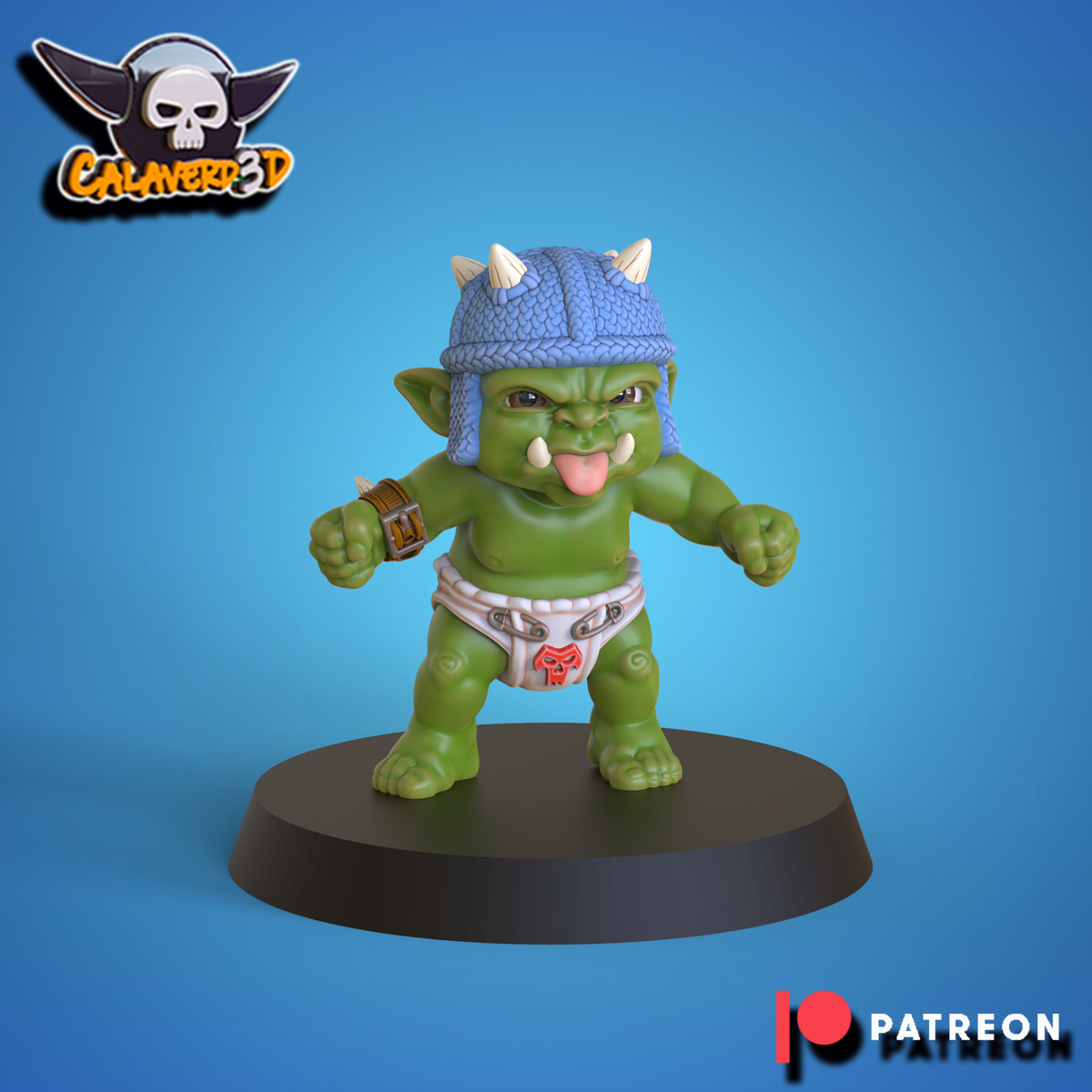 Baby Orc Fantasy Football Team  - Calaverd