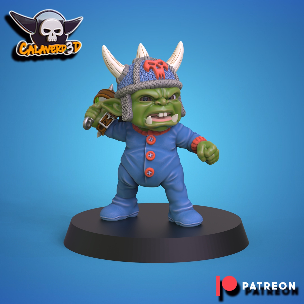 Baby Orc Fantasy Football Team  - Calaverd