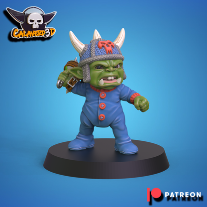 Baby Orc Fantasy Football Team  - Calaverd