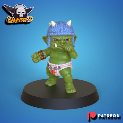 Baby Orc Fantasy Football Team  - Calaverd