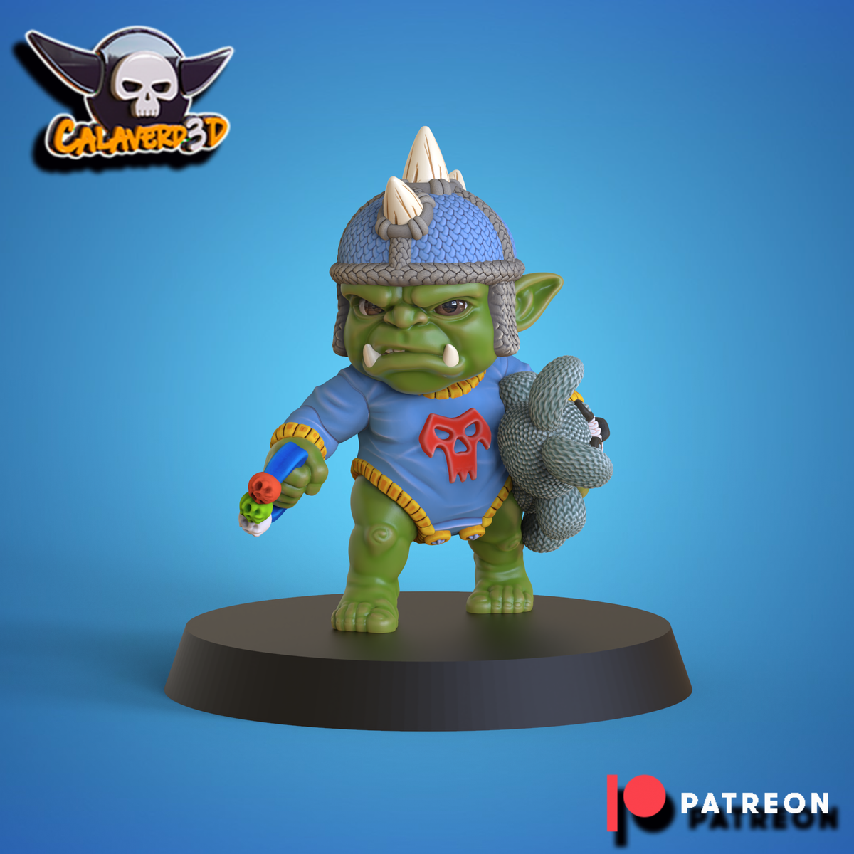 Baby Orc Fantasy Football Team  - Calaverd