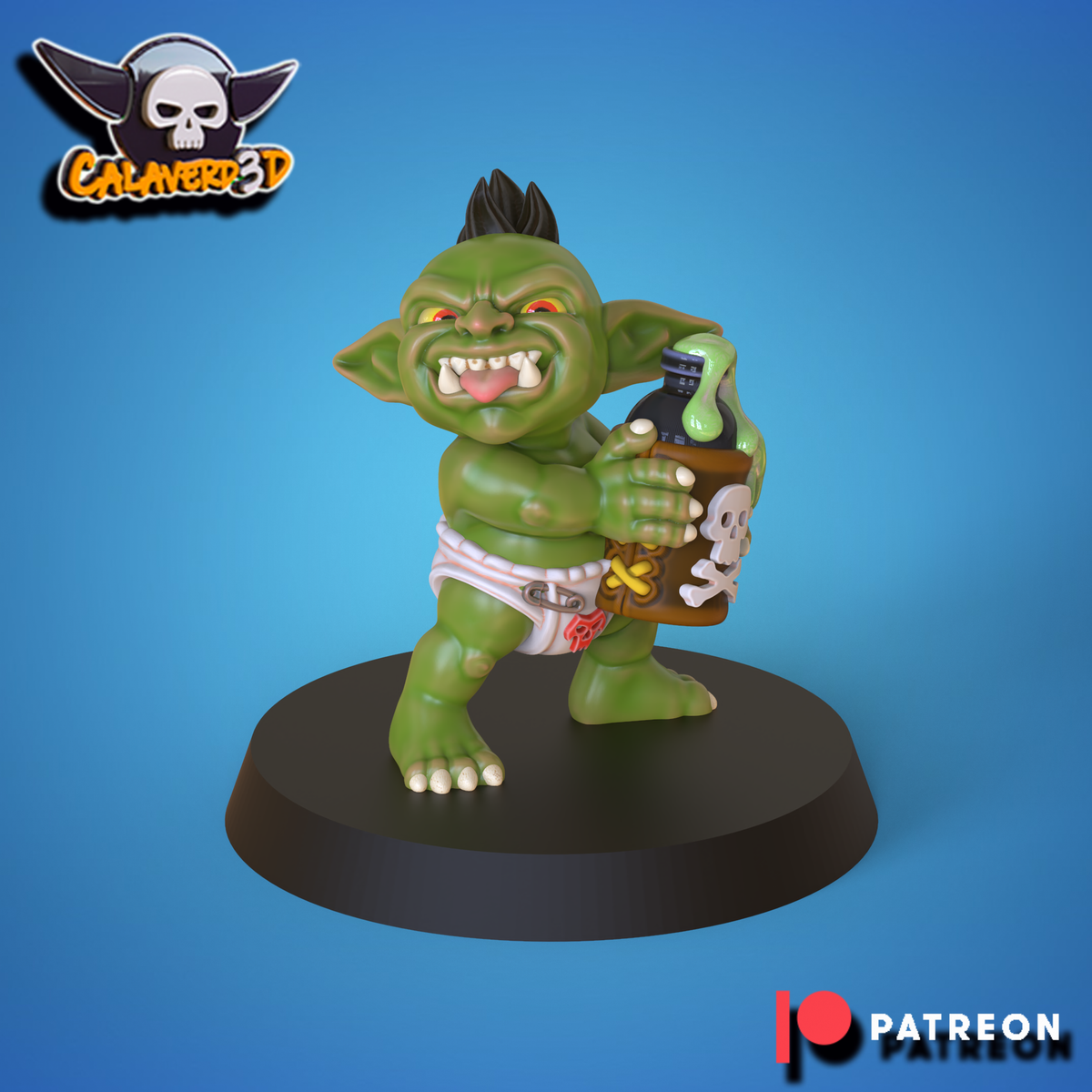 Baby Orc Fantasy Football Team  - Calaverd