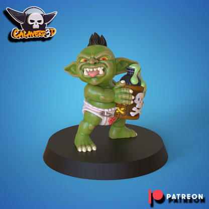 Baby Orc Fantasy Football Team  - Calaverd