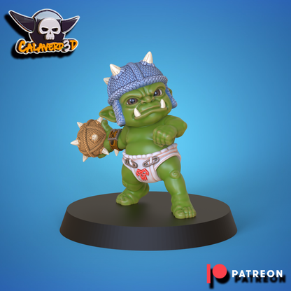 Baby Orc Fantasy Football Team  - Calaverd