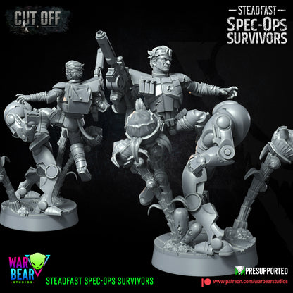 5 x Steadfast Spec Op Survivors star wars legion rpg shatterpoint warbear