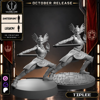 Warblade October 2026 collection - StarWars legion shatterpoint RPG compatible