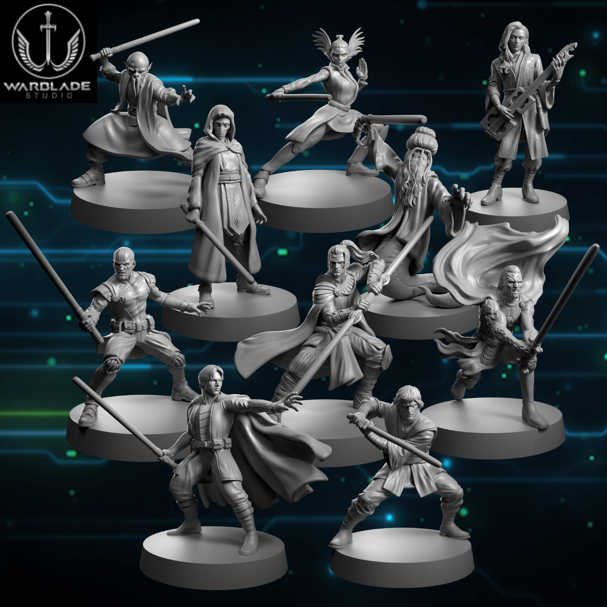 Warblade October 2026 collection - StarWars legion shatterpoint RPG compatible