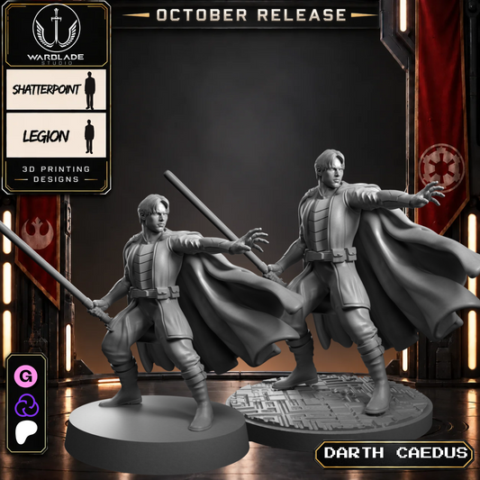 Warblade October 2026 collection - StarWars legion shatterpoint RPG compatible