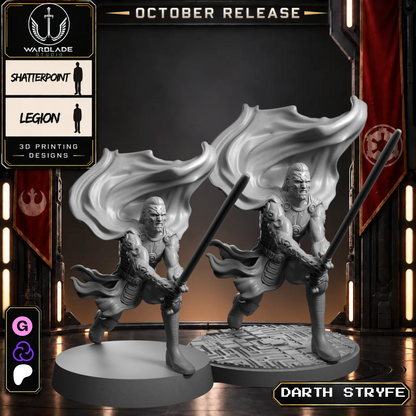 Warblade October 2026 collection - StarWars legion shatterpoint RPG compatible