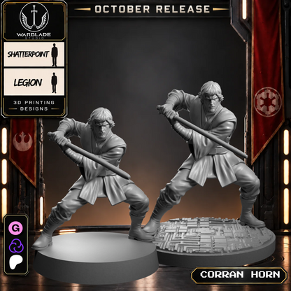 Warblade October 2026 collection - StarWars legion shatterpoint RPG compatible