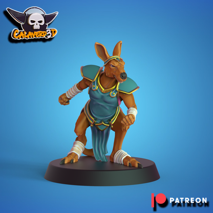 Red Kangaroos 'Frog / Slann' Proxy Fantasy Football Team  - Calaverd