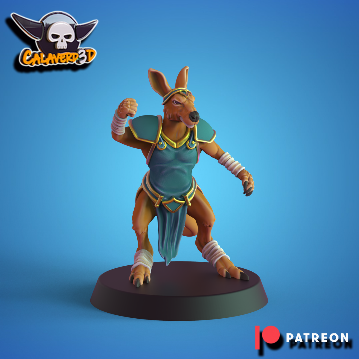 Red Kangaroos 'Frog / Slann' Proxy Fantasy Football Team  - Calaverd