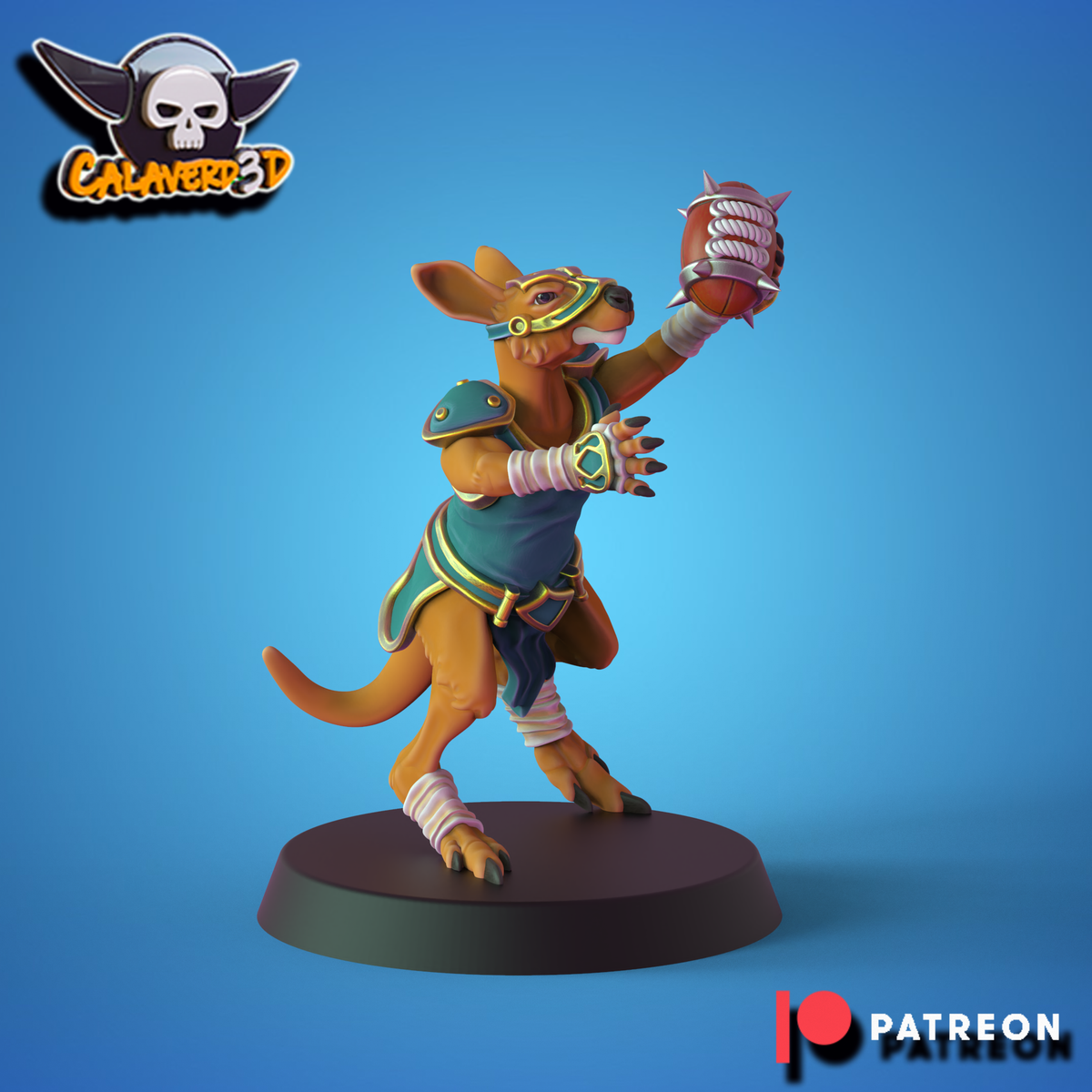Red Kangaroos 'Frog / Slann' Proxy Fantasy Football Team  - Calaverd
