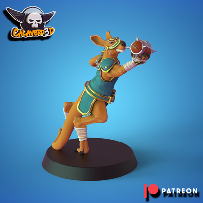 Red Kangaroos 'Frog / Slann' Proxy Fantasy Football Team  - Calaverd