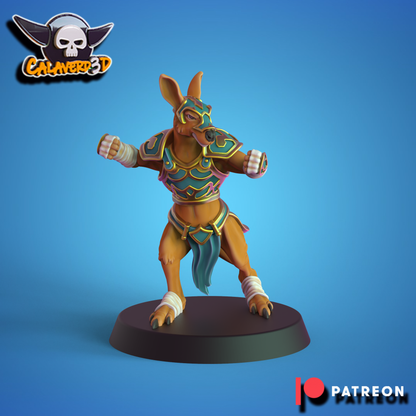 Red Kangaroos 'Frog / Slann' Proxy Fantasy Football Team  - Calaverd