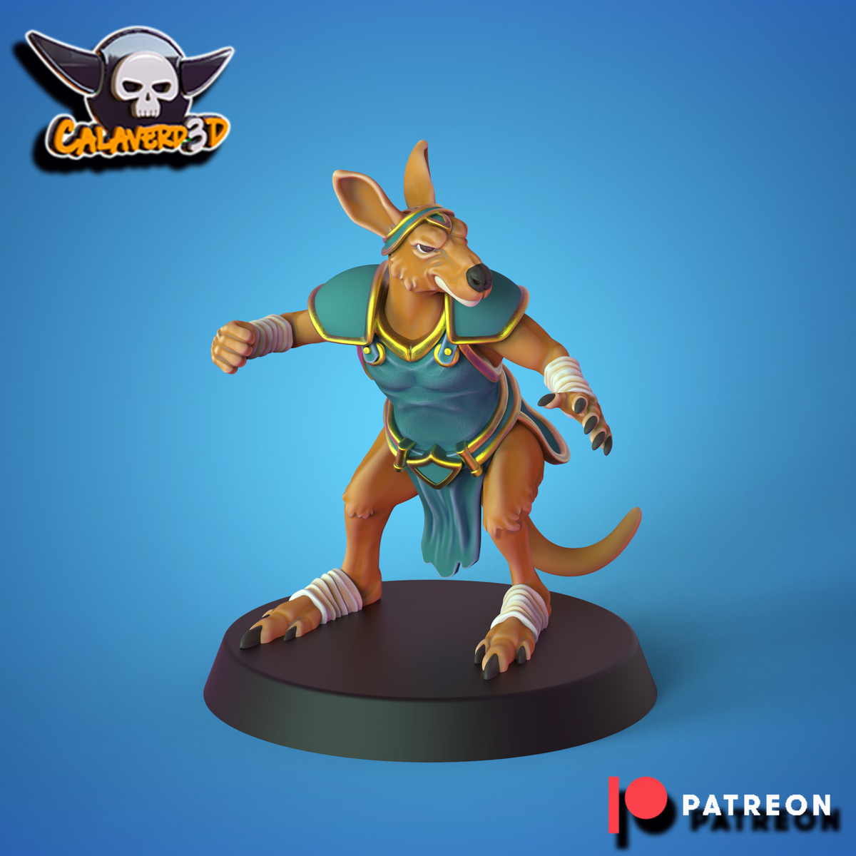 Red Kangaroos 'Frog / Slann' Proxy Fantasy Football Team  - Calaverd