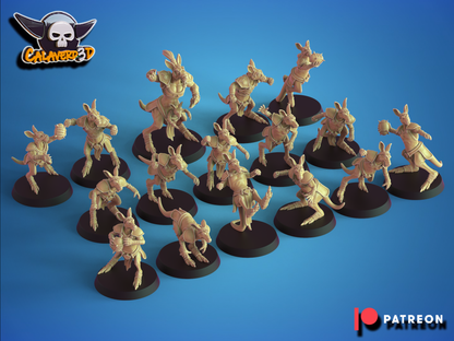 Red Kangaroos 'Frog / Slann' Proxy Fantasy Football Team  - Calaverd