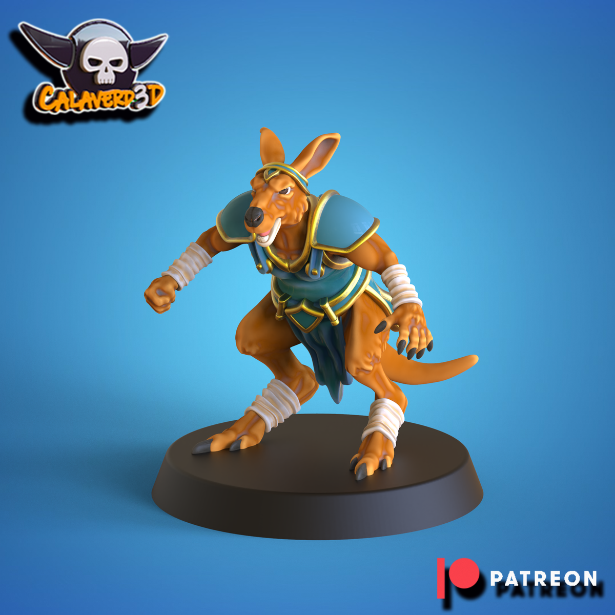 Red Kangaroos 'Frog / Slann' Proxy Fantasy Football Team  - Calaverd