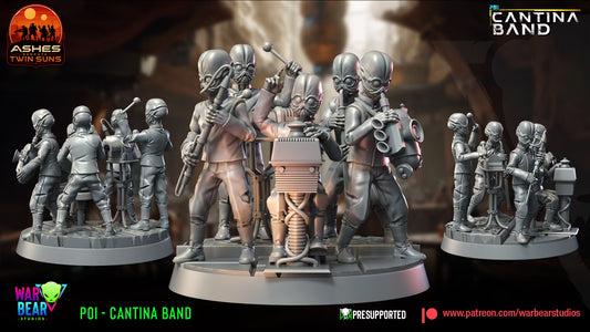 1 x POI Cantina band Starwars rpg legion shatterpoint Warbear
