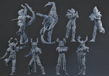 Wood Elf Forest Sylvan Fantasy Football  - Brutefun
